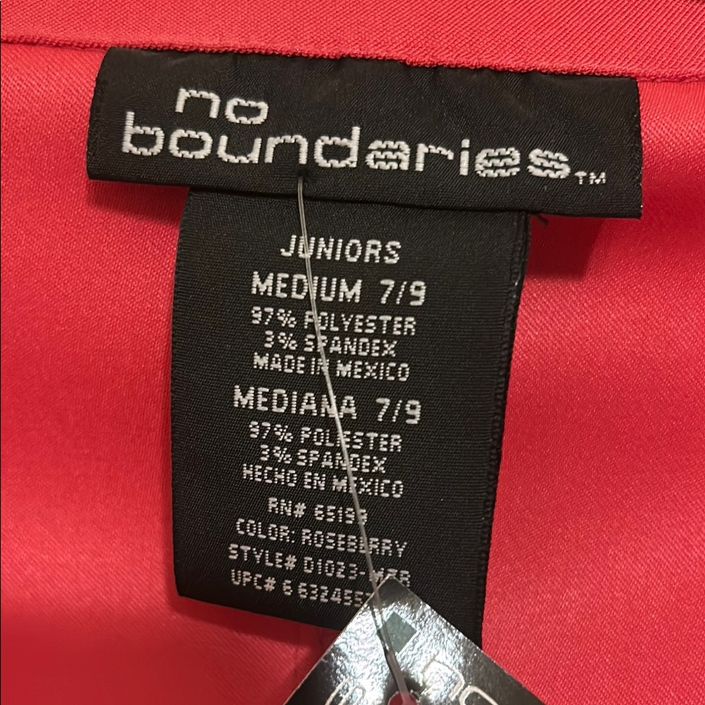 No Boundaries Coral Jacket - Picture 4 of 5